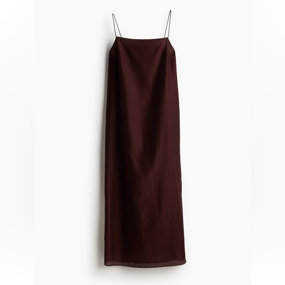 NWT H&M Burgundy Slip Dress